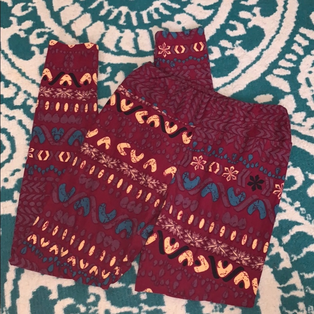 Patterned leggings